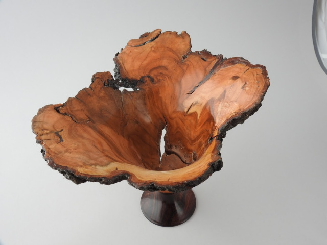 Cherry Burl Vase